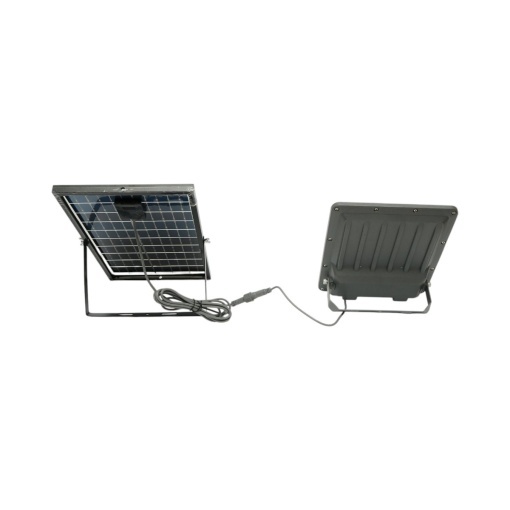 Proiector LED 200W, 6500K cu panou solar bifacial 20W, baterie LiFePO4 10000mAh si telecomanda IP66 Breckner Germany - Img 3