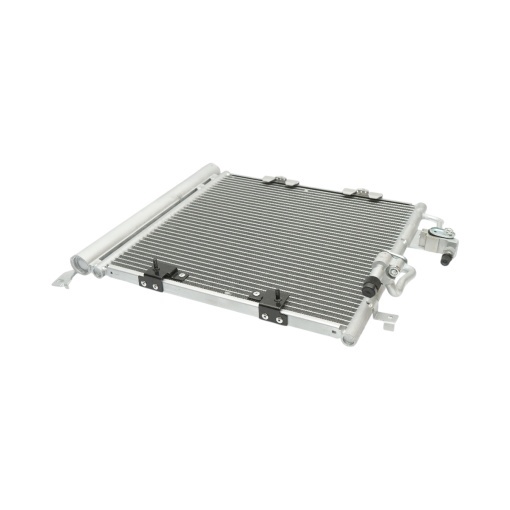 Radiator clima AC Opel Astra H, Zafira 370x370x16mm cod OEM 13129195, 1850099, 93178961, 1924005329 - Img 4