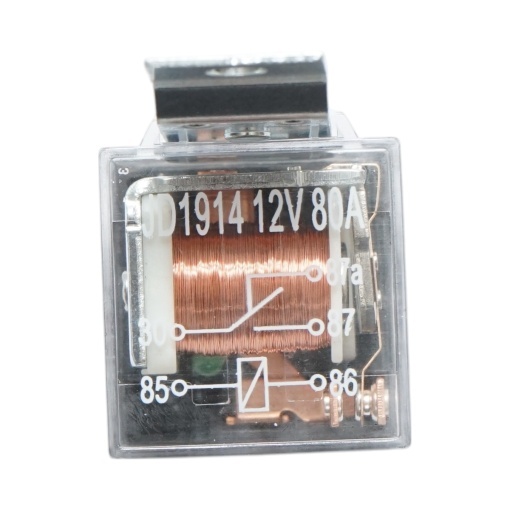 Releu protectie claxon si far 12V, 80A, 5 pini universal JD1914 - Img 4