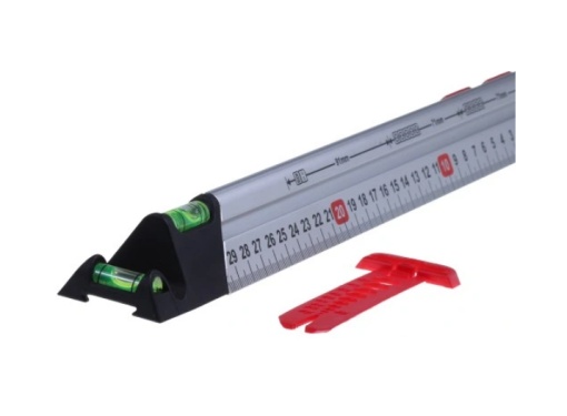 Rigla aluminiu multifunctionala cu boloboc 60 cm JUFISTO - Img 3