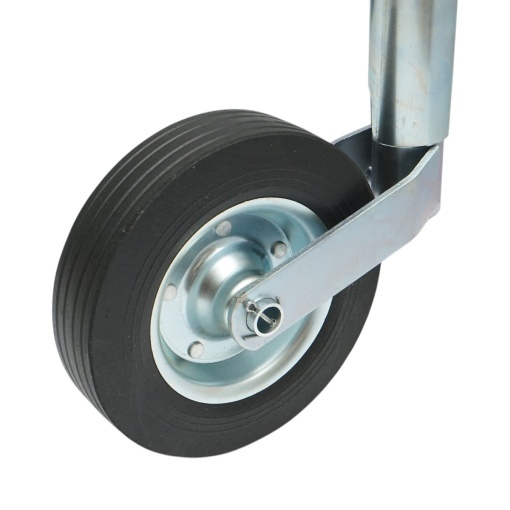 Roata de sprijin remorca 200x50mm, diametru tub 48mm, reglabila 650-800mm, sarcina maxima 136kg Breckner Germany - Img 6