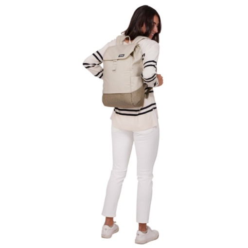 Rucsac urban cu compartiment laptop, Thule, Lithos, 16L, Bej - Img 3