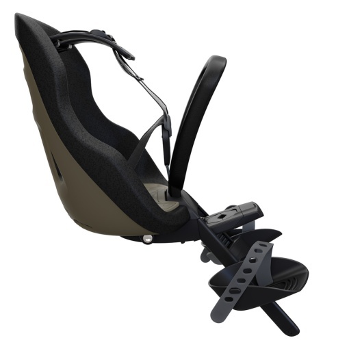 Scaun pentru copii, cu montare pe bicicleta in fata - Thule Yepp Nexxt 2 Mini Front mounted, Deep Khaki - Img 2