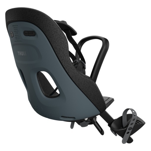 Scaun pentru copii, cu montare pe bicicleta in fata - Thule Yepp Nexxt 2 Mini Front mounted, Dark Slate - Img 2