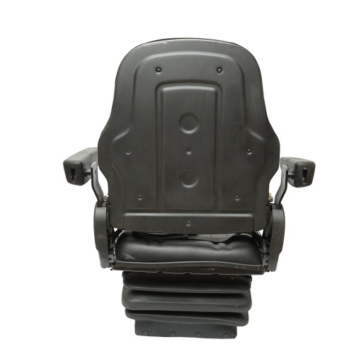 Scaun universal cu suspensie pe aer, reglabil pe inaltime si greutate 50-140Kg, cotiere si spatar rabatabil 50-90° pentru tractor, utilaje agricole, industriale, stivuitor - Img 4