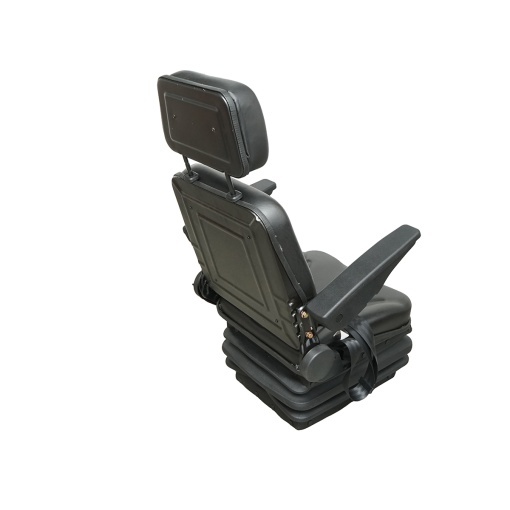 Scaun universal reglabil pe greutate 50-130Kg, cotiere si spatar rabatabil 50-90° pentru tractor, utilaje agricole, industriale, stivuitor - Img 4