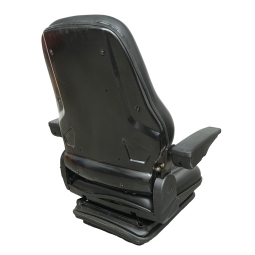 Scaun universal reglabil pe greutate 50-130Kg, cotiere si spatar rabatabil 55-89° pentru tractor, utilaje agricole, industriale, stivuitor - Img 4