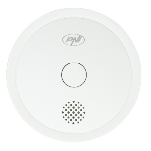 Senzor de fum PNI SafeHouse HS261 cu Wi-Fi, control din aplicatia Tuya Smart, alimentare baterie 3V, 85dB, alarma sonora si vizuala, alarma silentioasa - Img 5