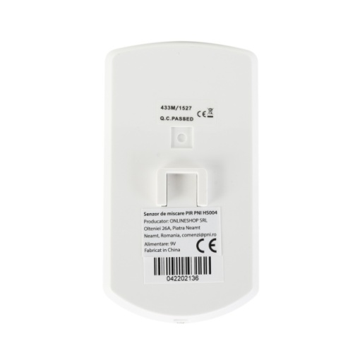 Senzor de miscare PIR PNI SafeHouse HS004, pentru sisteme de alarma wireless, cu imunitate la animale, sensibilitate reglabila - Img 7