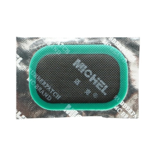 Set 19 petice vulcanizare dreptunghiulare 24x34mm, 6x32mm, 32x50mm, 45x75mm + 1 tub adeziv 20ml pentru camere de aer Michel - Img 6