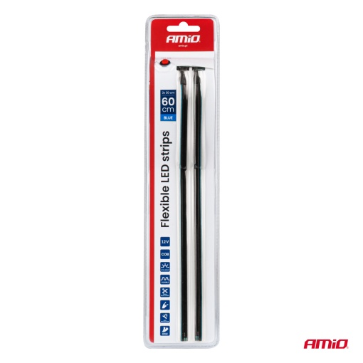 Set 2 benzi led flexibile 2x30 cm 12 V Amio - Img 4