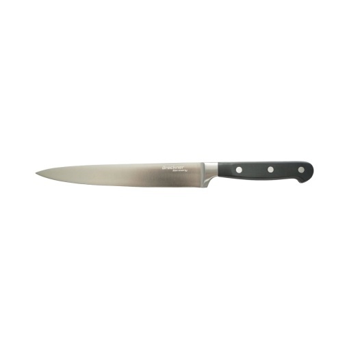 Set 4 cutite bucatarie profesionale, lama otel 5Cr15MoV, maner ABS negru Breckner Germany - Img 5
