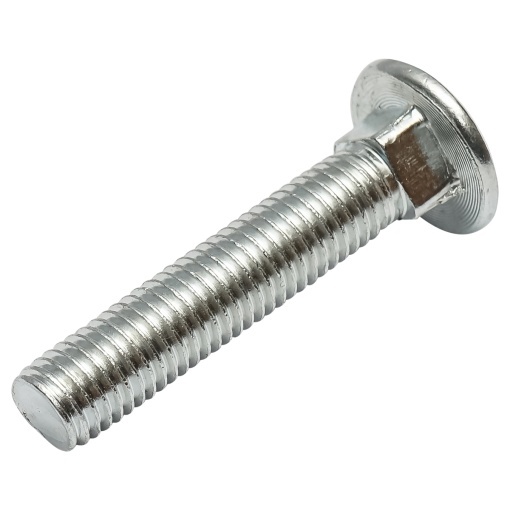 Set 50 buc surub zincat pentru plug DIN 603 M14x70mm - Img 2