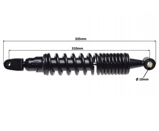 Set amortizoare Honda SH 125cc (2001-2012) - Img 2