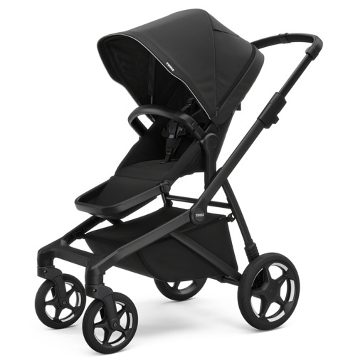 Set Carucior Thule Sleek 2 + Landou, Black - Img 2