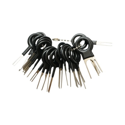 Set chei demontare terminale pini din mufe si conectori electrici 38 piese Breckner Germany - Img 4
