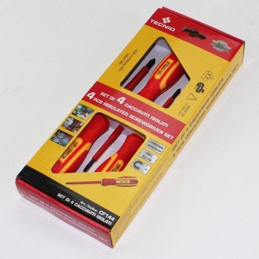 Set de 4 surubelnite izolate (1 dreapta + 2 in cruce + un tester) - Img 8