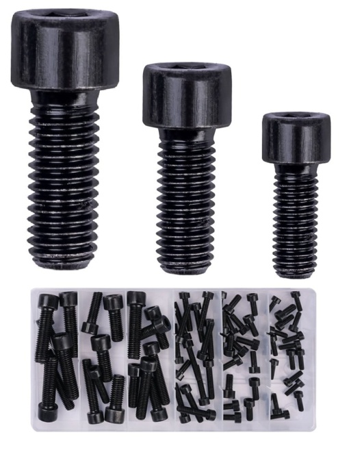 Set de suruburi cu cap hexagonal, 106 buc WAART - Img 2