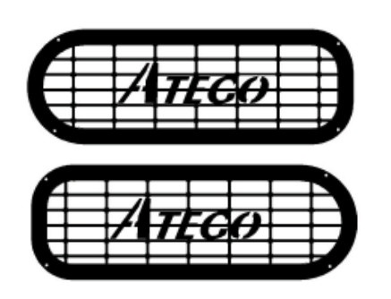 Set ornamente cromate far ceata MERCEDES ATEGO - Img 2