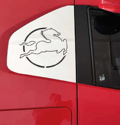 Set ornamente cromate geam lateral IVECO S-WAY
