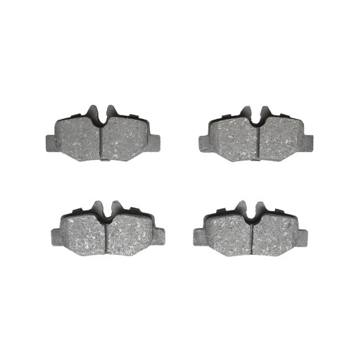 Set placte frana spate cu senzor uzura, frana disc pentru Mercedes Vito cod OEM A0004216210 Breckner Germany - Img 3