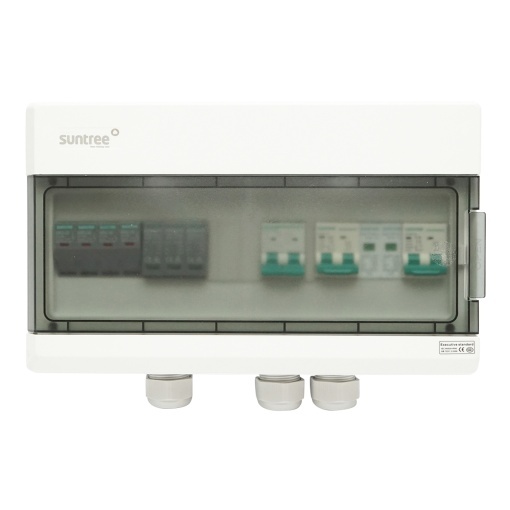 Sistem solar fotovoltaic monofazic ON/OFF-GRID 3KW cu 10 panouri 380W prindere pe acoperis de tabla - Img 5