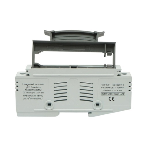Soclu separator gPV pentru siguranta fuzibila 10/14x85mm 1P, 1500V Longroad - Img 4