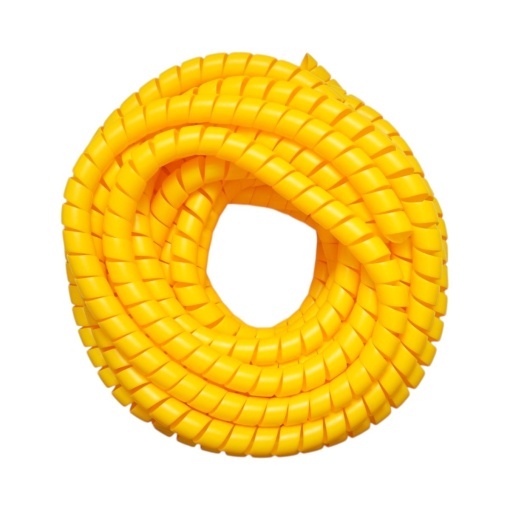 Spirala protectie furtun galbena 21x24.6mm 20m/rola Breckner Germany - Img 4