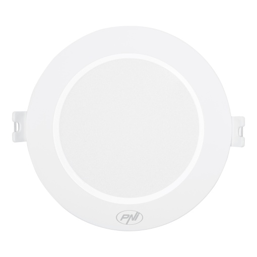Spot LED PNI D-Light CL2518 18W, incastrabil, rotund 22 cm, 6400K, alimentare 230V, 1980 lm, alb rece - Img 2