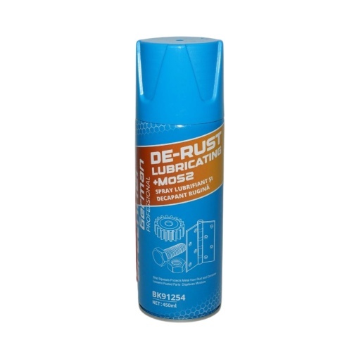 Spray decapant rugina si lubrifiant cu disulfura de molibden MoS2 450ml Breckner Germany - Img 2