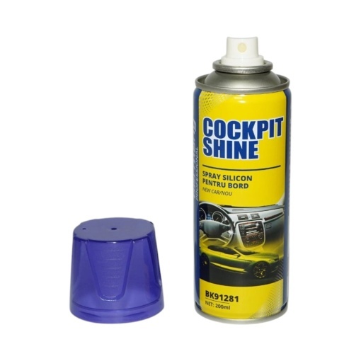 Spray silicon bord antistatic new car 200ml Breckner Germany - Img 2