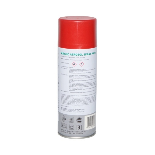 Spray vopsea Magic rosu 270 450 ml - Img 3