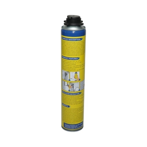 Spuma poliuretanica PU cu randament ridicat, expandare redusa pentru montaj usi si ferestre 750ml - Img 2