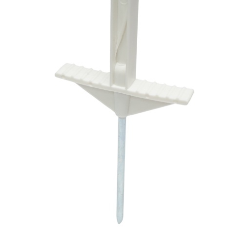 Stalp din plastic 1050mm alb pentru fir gard electric Breckner Germany - Img 6
