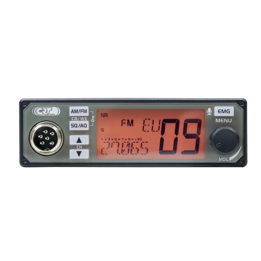Statie radio CB CRT Alpha N ASQ, 4W, NRC, Echo, RF Gain, Roger Beep, display color, 12V-24V - Img 11