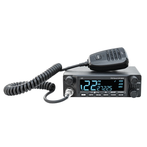 Statie radio CB PNI Escort HP 9600 multistandard, difuzor frontal, ASQ, VOX, Scan, 4W, AM-FM, alimentare 12V - 24V, functie de repetor, mufa de bricheta inclusa - Img 2