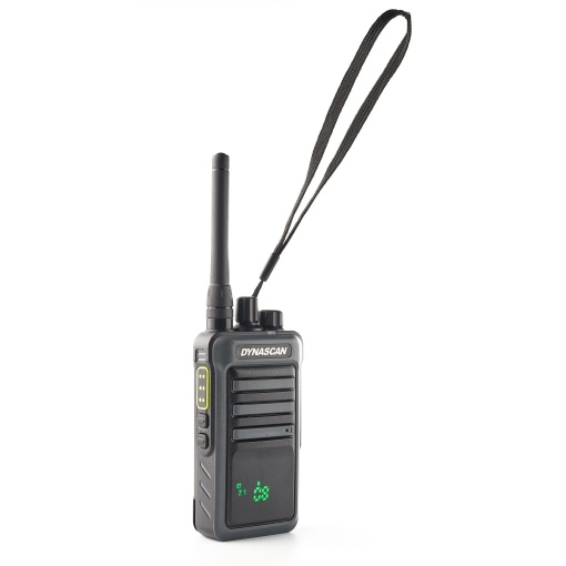 Statie radio PMR 446 portabila PNI Dynascan, 446MHz, 8CH, VOX, Scrambler, 1750mAh, display ascuns, IP55 - Img 6