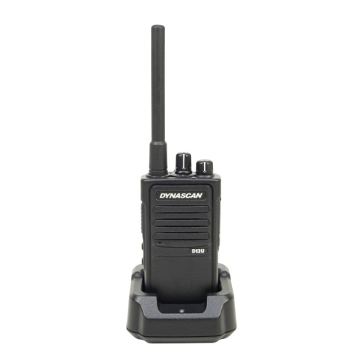 Statie radio portabila DMR UHF Dynascan D12U, 400-470 MHz, 32 canale