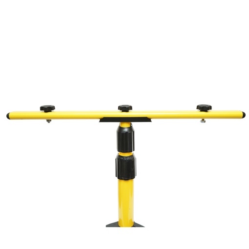 Stativ trepied proiector dublu metalic, inaltime reglabila 62-155cm - Img 5