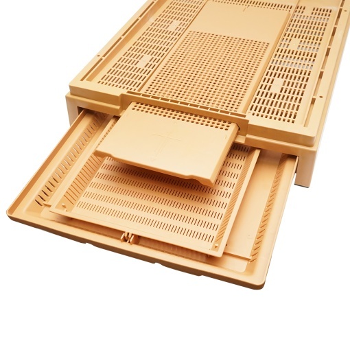 Stup albine din plastic pentru 4 rame 600x510x355mm - Img 11