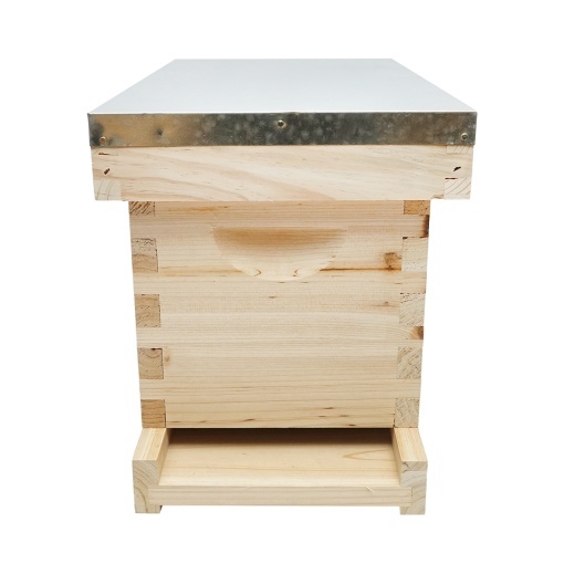 Stup orizontal din lemn pentru albine, 5 rame, 505x230x245mm - Img 4