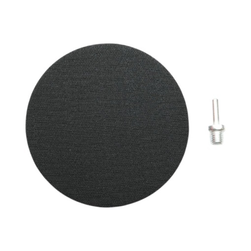Suport disc slefuire 150mm Velcro, adaptor M14 pentru polizor unghiular si bormasina Breckner Germany - Img 3