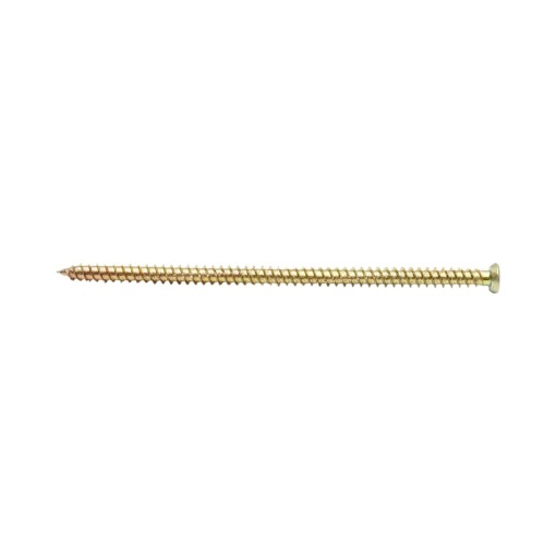 Surub montaj usi-ferestre 7.5x152mm, torx TX30, otel zincat galben 100 buc/cutie - Img 3
