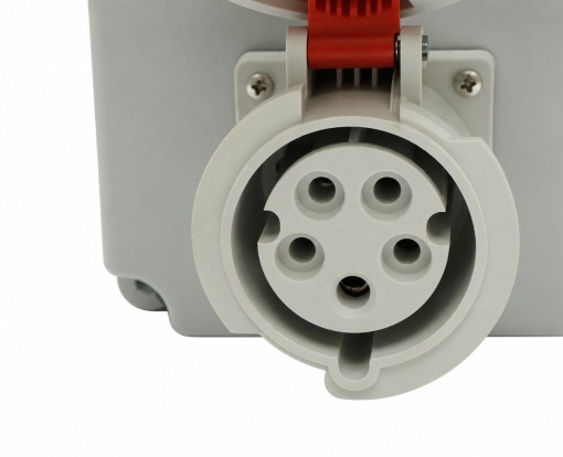 Tablou electric grup prize organizare santier 2x415V/32A, 3x250V/16A, 12 module 540x360x180mm IP67 Breckner Germany - Img 9