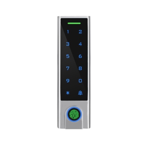 Tastatura control acces PNI DK350 cu Wi-Fi, card acces, amprenta, PIN, touch, IP66, aplicatie Tuya - Img 2