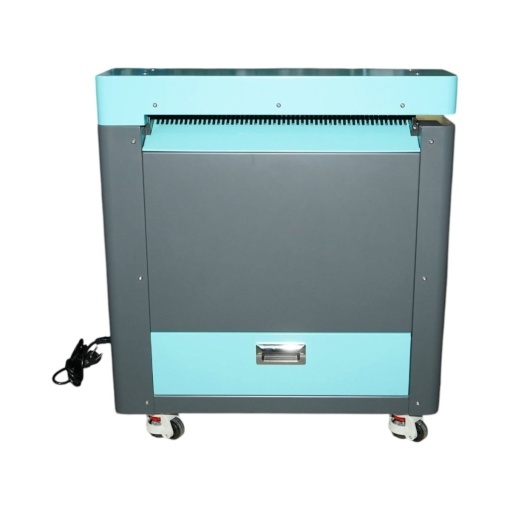 Tocator carton industrial 550mm, 1500W, 220V, viteza reglabila 0-18m/min, grosime maxima 10mm Breckner Germany - Img 4