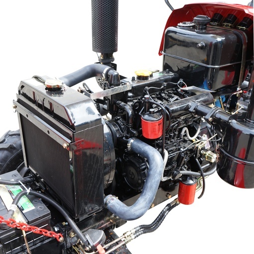 Tractor 25HP 4x4 rosu cu semicabina seria 244 - Img 13
