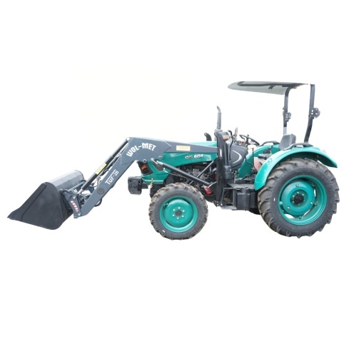 Tractor 60HP 4x4 semicabina cu incarcator frontal si cupa KONIG TRAKTOREN 604 - Img 2