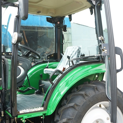 Tractor cu cabina 60HP Hanwo E3, motor Xinchai III cu roti 8.3-20/12.4-28 Konig Traktoren 604 - Img 7