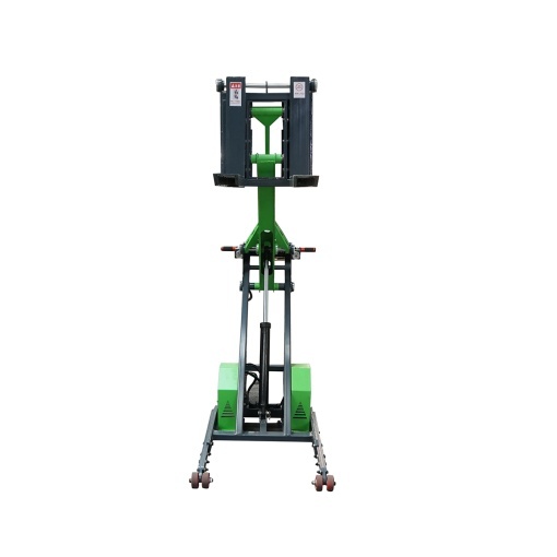 Transpalet electric 24V cu sarcina maxima 650 Kg, inaltime ridicare 1500mm, furci 950mm THOR - Img 2